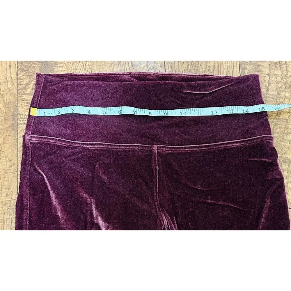 Lululemon Wunder Under High-Rise Tight 28 Crushed Velvet Plum Purple Womens‎ 10 - Picture 7 of 8